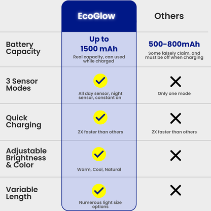 EcoGlow Motion Sensor Lights Pro